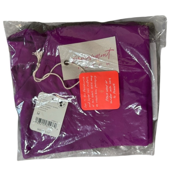 NWT Free People movement x Hatch Never Better square neck maternity bra Med Pink - Picture 5 of 10